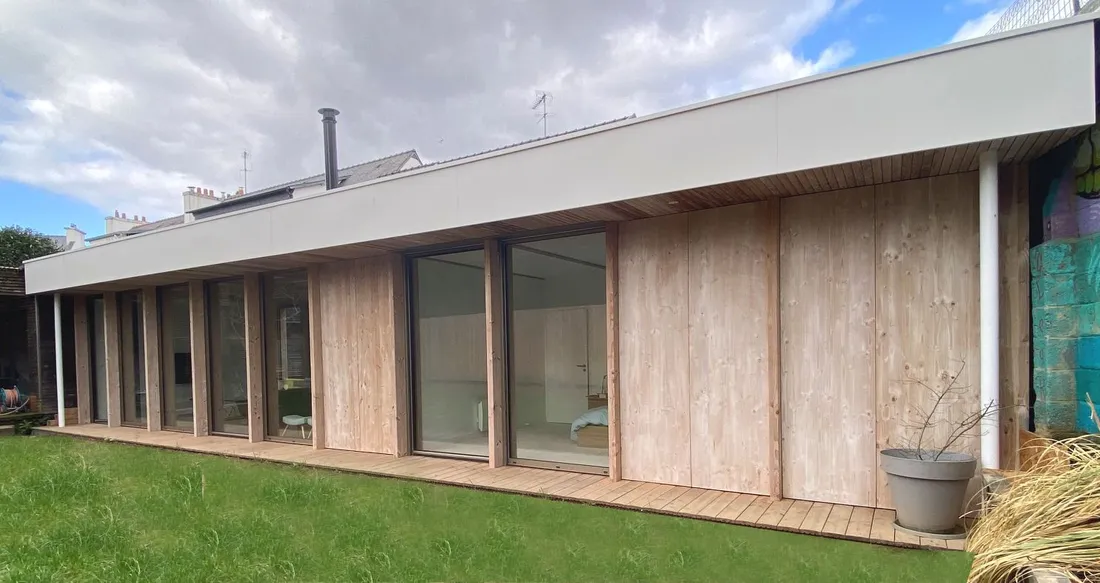 EXTENSION EN BOIS D’ UNE MAISON INDIVIDUELLE A VANNES (56) - Image 18