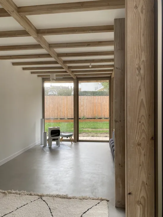 EXTENSION EN BOIS D’ UNE MAISON INDIVIDUELLE A VANNES (56) - Image 13