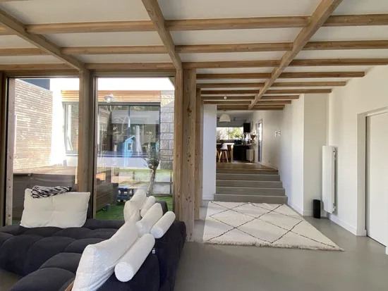 EXTENSION EN BOIS D’ UNE MAISON INDIVIDUELLE A VANNES (56)