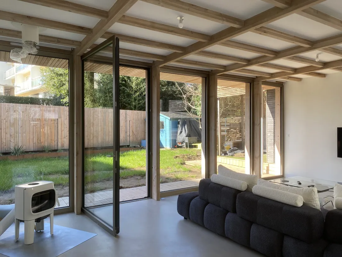 EXTENSION EN BOIS D’ UNE MAISON INDIVIDUELLE A VANNES (56) - Image 7